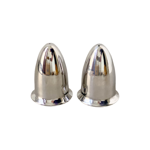 Vintage Chrome Peper & Zoutvaatjes