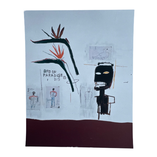 Jean Michel-basquiat (1960-1988), Bird Of Paradise, 1985.. 1