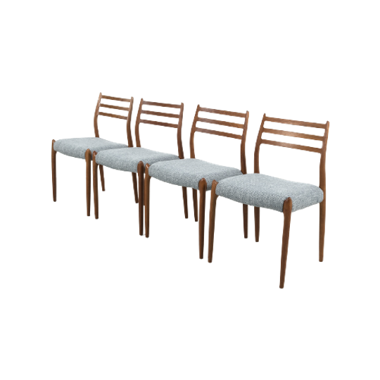 Set Van 4 Niels Møller Model ’78’ Stoelen 66248 1