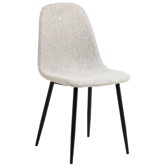 Fonq | Julia Eetkamerstoel Lichtgrijs Set 4 1