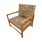 Oude Fauteuil Xxl Loveseat Frans Met Bloemmotief thumbnail 1