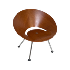 Sigurdur Thorsteinsson - Design Group Italia - Magis - Lounge Chair Model ‘Lyra’ - Cherry Wood thumbnail 1