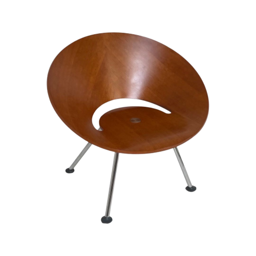Sigurdur Thorsteinsson - Design Group Italia - Magis - Lounge Chair Model ‘Lyra’ - Cherry Wood