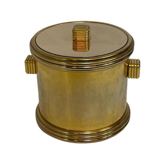Hans Turnwald - Contemporary - Ice Bucket - Gold Colored - ‘the Turnwald Collection’ - Marked At 1