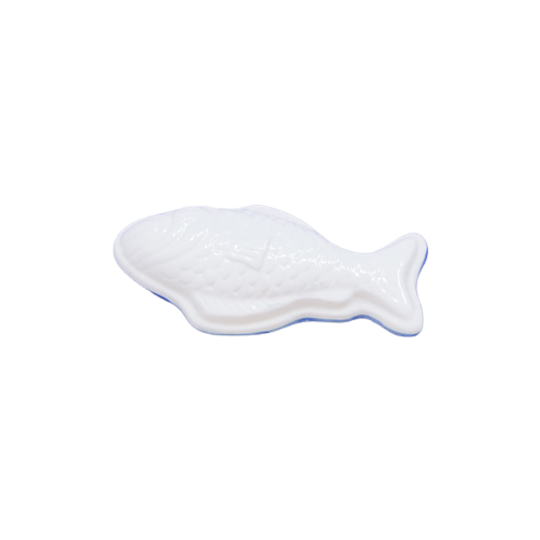 Witte Keramieken Wandvisje 1