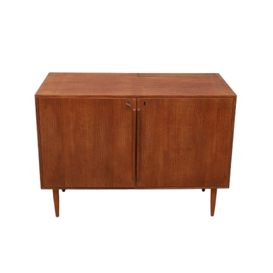 A Teak Danish Bar Cabinet, Mid 20th Century. 1