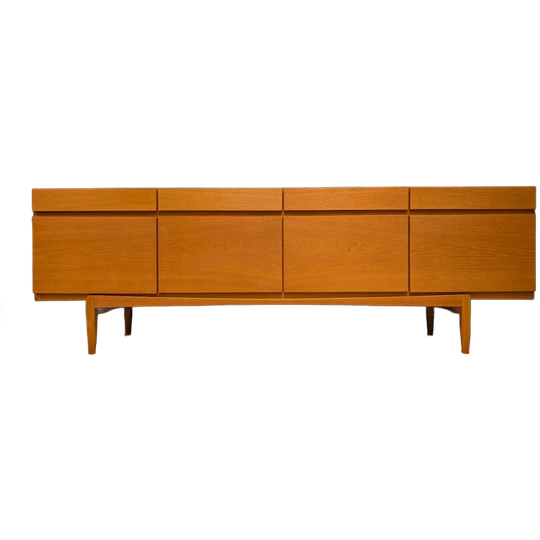 Vintage Xxl Lowboard, Ib Kofod Larsen Voor Faarup Møbelfabrik, Jaren 60 1