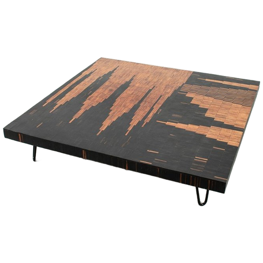 Salontafel Met Mozaïek In Hout 1
