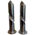 Set Vintage Tafellampen Spiraal Lampen Jaren 70 thumbnail 1