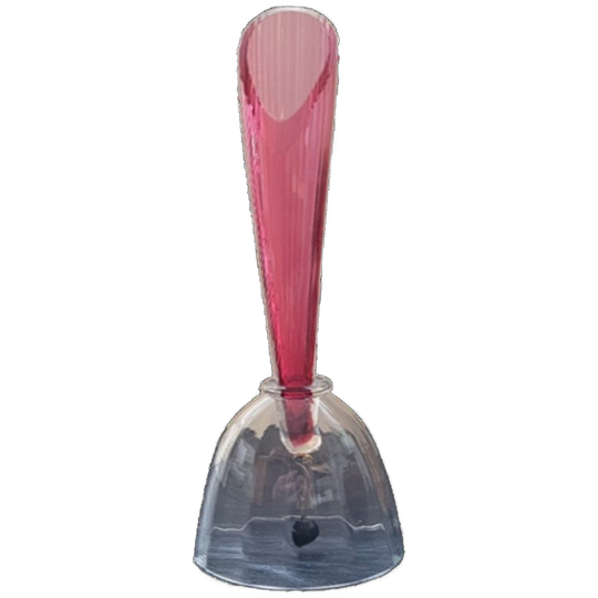 Vintage Glazen Tafelbel 1