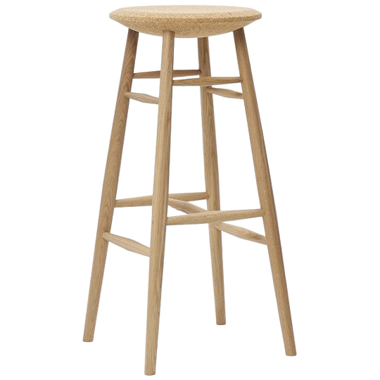 HEM | Drifted Barkruk Licht Kurk / Eiken 1