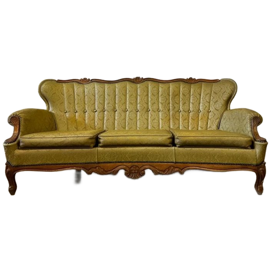 Vintage Mostergele Barok Zetel / Driezit / Canapé 1