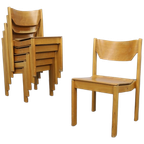 Set Of 6 Dining Chairs, 1970s thumbnail 1