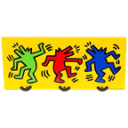 Keith Haring Kapstok Hout Vilac 22 X 50 Cm thumbnail 1