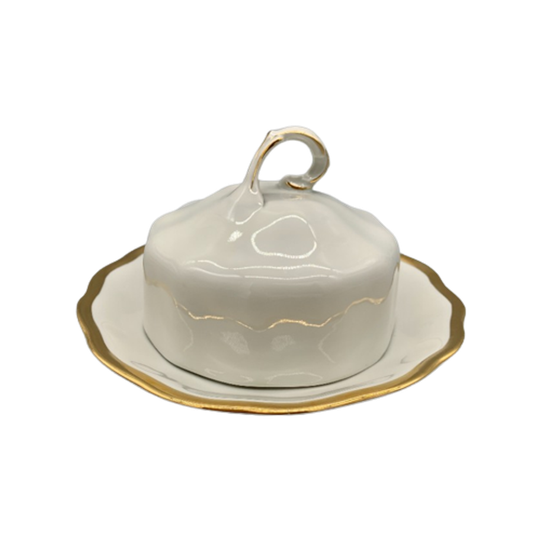 Koenigszelt Vintage Botervloot Roomwit/goud 1