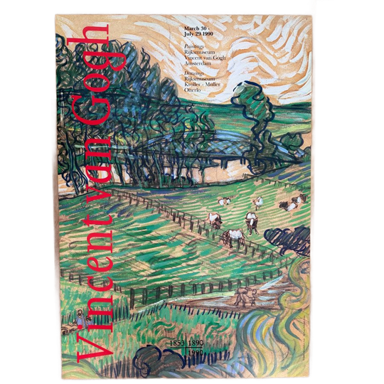 Vincent Van Gogh (1853–1890), Museum Poster March 30-july 29, 1990.... 1