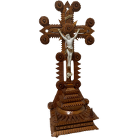 Crucifix Arts And Crafts, Christus Aan Het Kruis, 44 Cm Hoog