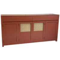 Gerestyled Teakhout Dressoir Terra & Webbing