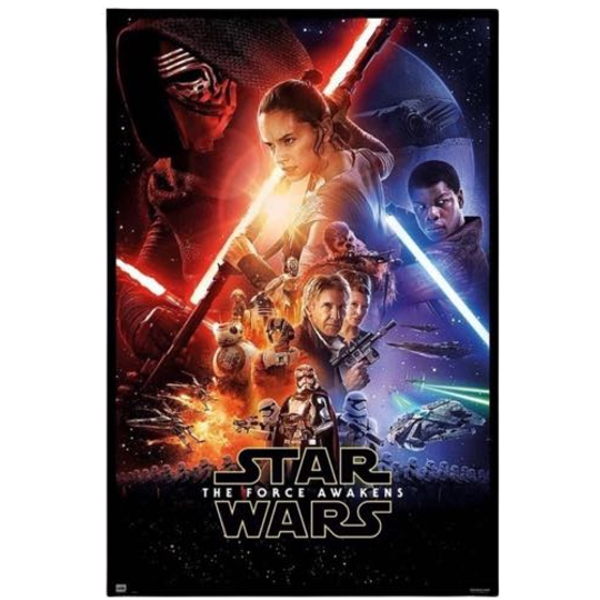Star Wars Ingelijste Film Poster 1
