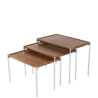 Unieke Mimiset Nesting Tables Lämmle And Co Vintage Omkeerbaar Blad