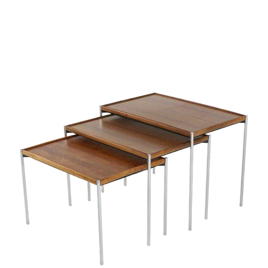 Unieke Mimiset Nesting Tables Lämmle And Co Vintage Omkeerbaar Blad 1