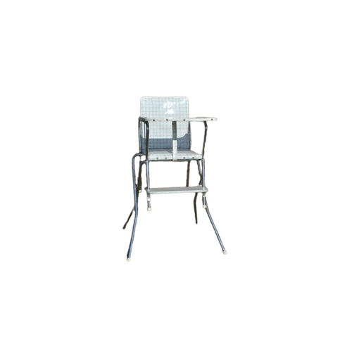 Kinderstoel Vintage Model Met Chroom Metaalwerk
