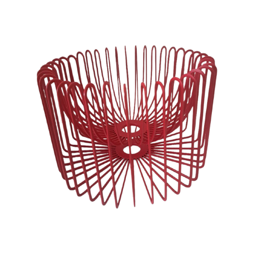Ikea Rode Metalen Fruitmand Ehlen Johansson