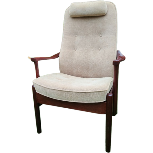 Vintage Relax Fauteuil Van Het Luxe Deense Farstrup