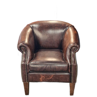 Chesterfield Nelson Fauteuil - Antiek Bruin