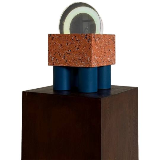 Bijzondere Memphis Tafellamp In De Stijl Van Sottsass 1
