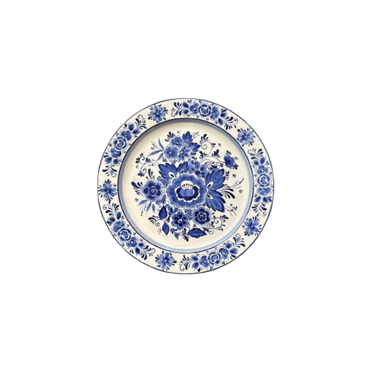 Royal Delft-Delft’S- Blauw Wand-, Serveerbord 1
