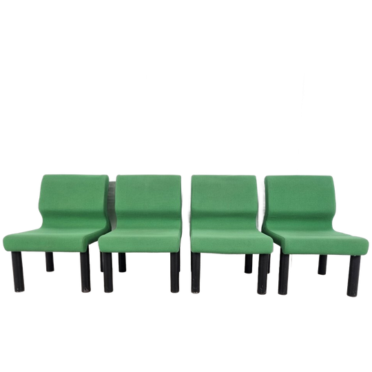 Vintage Lounge Chairs, 1980s 1