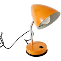 Vintage Oranje Bureau Lampje Uit De Jaren 90