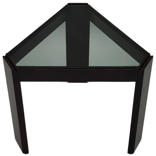 Vintage Tafel Porada Arredi Bijzettafeltje Salontafel Glas 1