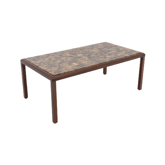 1960’s Ib Kofod-larsen Coffee Table / Salontafel By Ab Saffle Möbelfabrik 1
