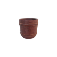 Vintage Mid-Century Awara Sweden Teak Penselen Pot.
