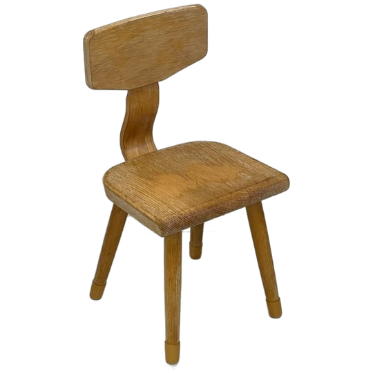J`70 Schoolstoeltje Vintage Kinderstoel 1
