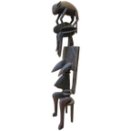 Wooden / Dogon / African Figure Sculpture / 1960s thumbnail 1
