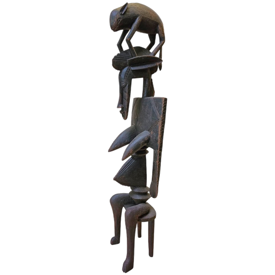 Wooden / Dogon / African Figure Sculpture / 1960s 1