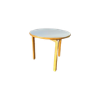 Alvar Aalto Stijl Tafel Rond Design thumbnail 1