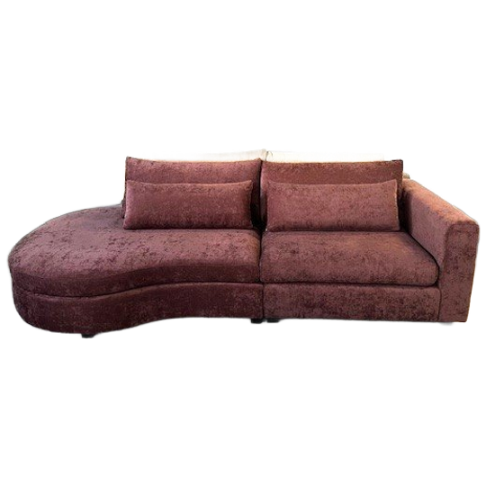 4x6 sofa X2 – Modulaire Designbank Met Lounge-element | Burgundy 1