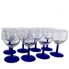 8x Wijnglas Donkerblauwe Steel Luminarc thumbnail 1