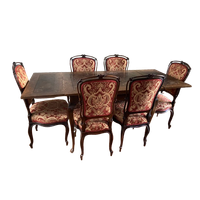 6 Antieke Stoelen, Nieuw Gestoffeerd