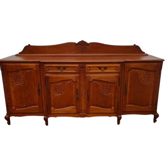 Vintage Landelijk Louis Xv Dressoir Wandkast Buffetkast 606 1
