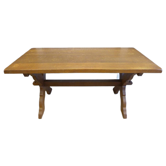 Mooie Landelijke Eiken Eettafel 1