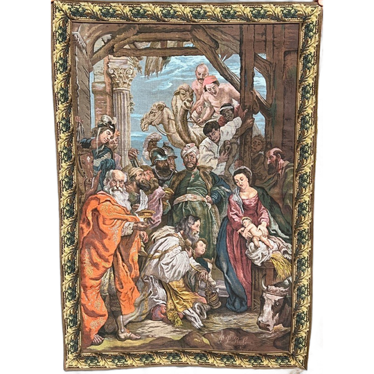 Wandtapijt “de Aanbidding Der Koningen”. 1