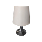 Vintage Tafellamp Ikea Lampen Wit Transparant thumbnail 1
