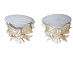 2 X Resin Wall Lamps thumbnail 1