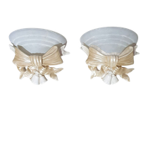 2 X Resin Wall Lamps