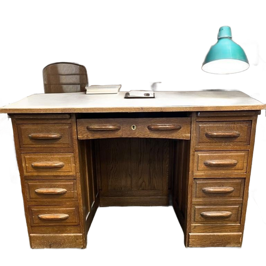 Vintage Amerikaans Bureau / Desk 1
